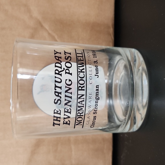Norman Rockwell Saturday post glasses plz read description not a complete set - Picture 9 of 17